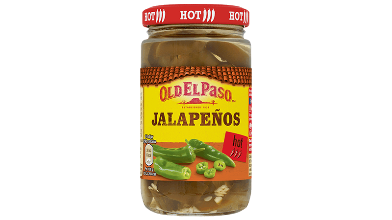jar of sliced green jalapenos
