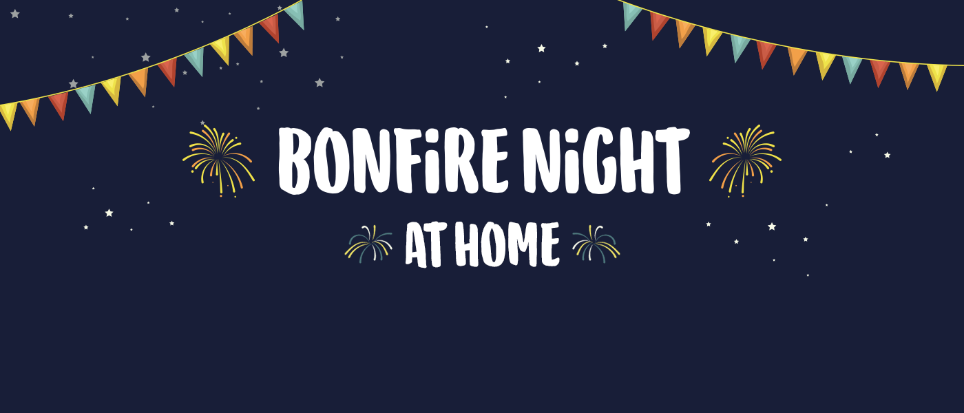 Bonfire Night at home: A dazzling dark blue backdrop with fireworks and decor