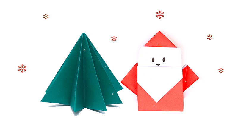 Christmas Origami Card