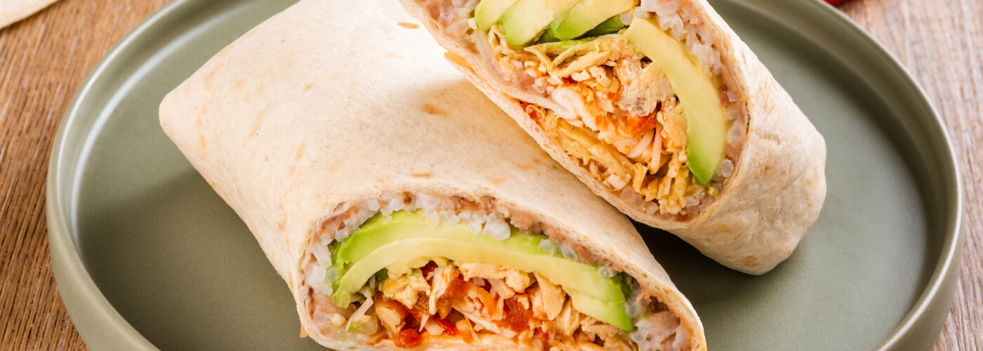 How to make a chicken burrito banner