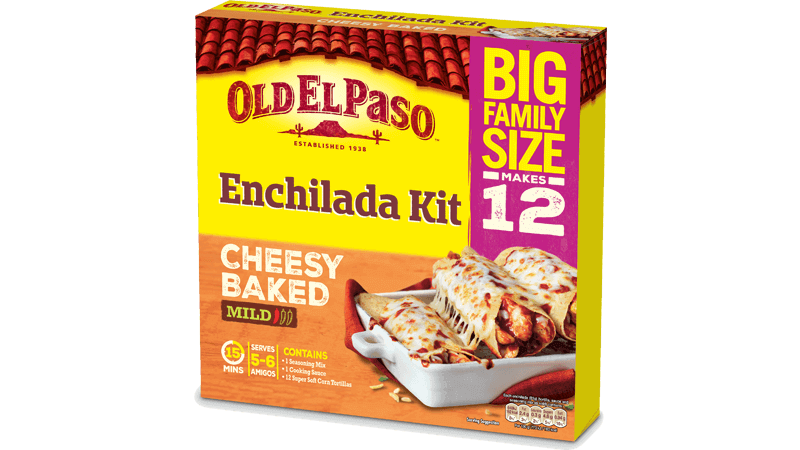 cheesy baked enchilada kit