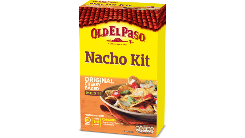 original cheesy baked nacho kit
