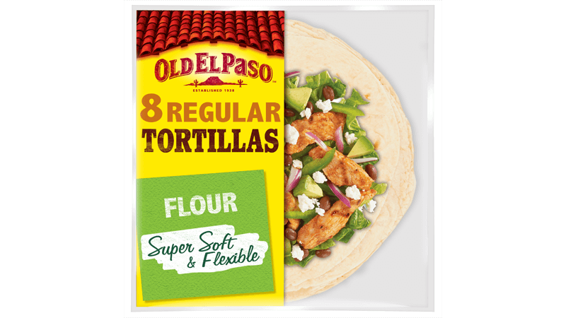 super soft flexible flour eight regular tortillas 