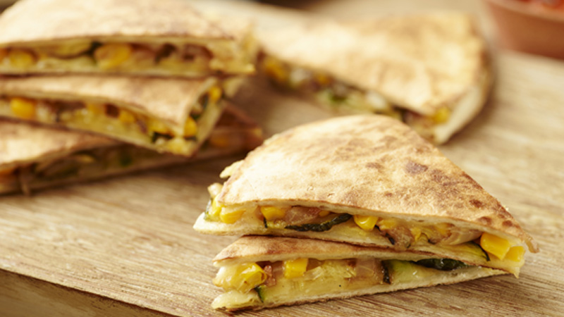 Calabacita Quesadillas