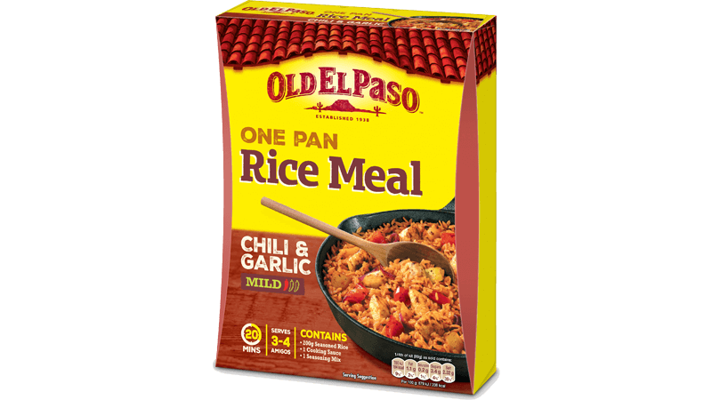 One Pan Rice Meal Recipe - Mexican Recipes - Old El Paso