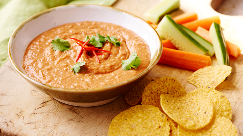 speedy mexican hummus