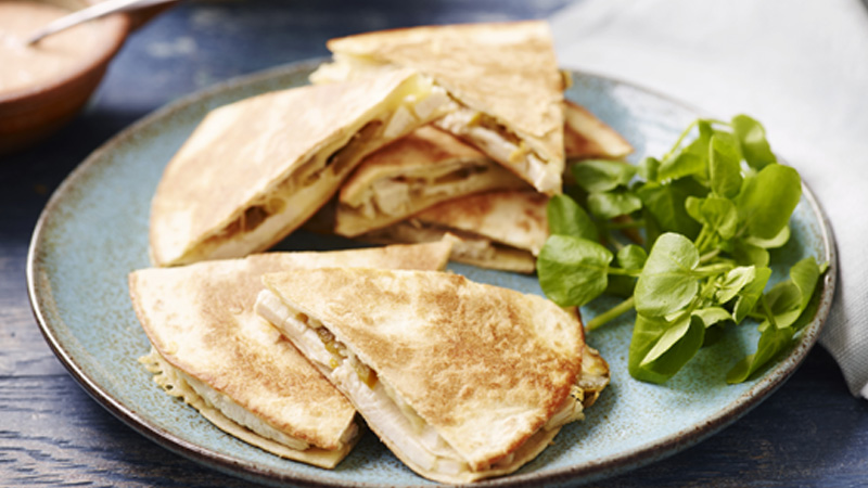 Turkey Jalapeño Quesadillas