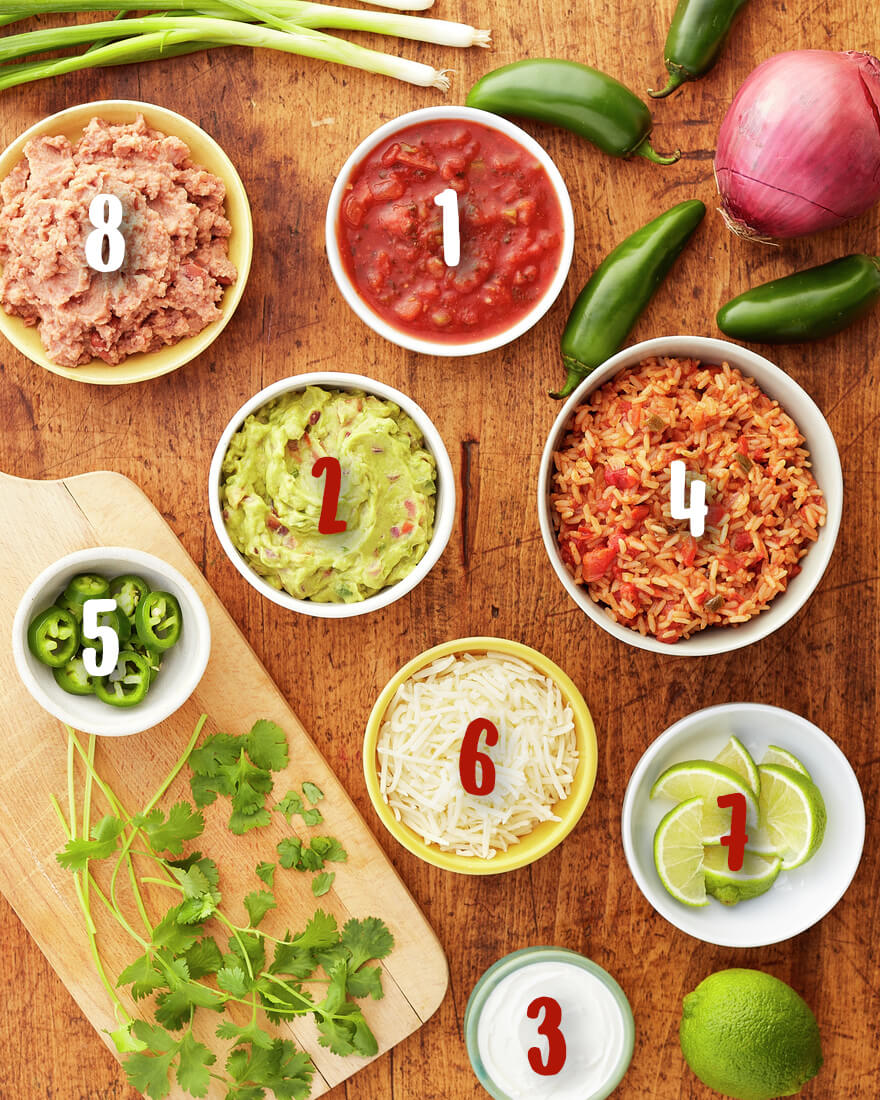 How to serve fajita serving suggestion